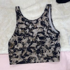 tie dye lululemon power pivot tank